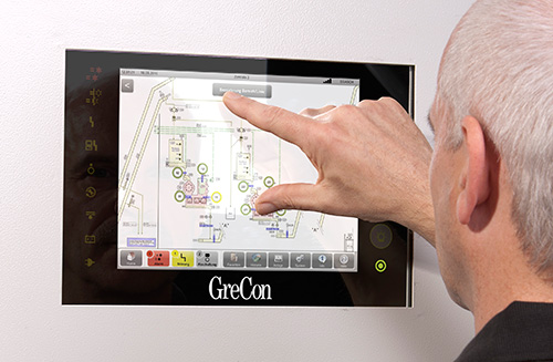 Gnistslukning _touchpanel